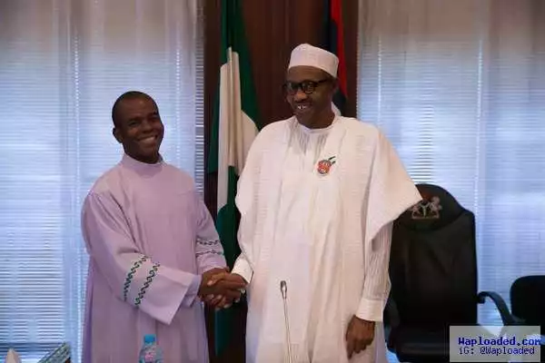 Some people are causing rift between me and Buhari – Fr. Mbaka